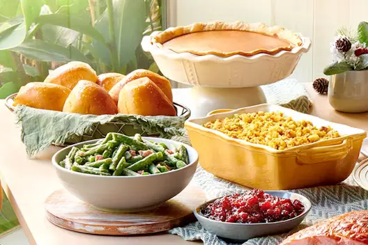 Holiday Favorites A-La-Carte menu items