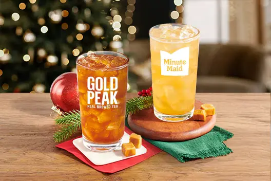 Get ready to sip into the season with our newest crave-worthy Caramel Apple creations including Caramel Apple Tea and Caramel Apple Lemonade.