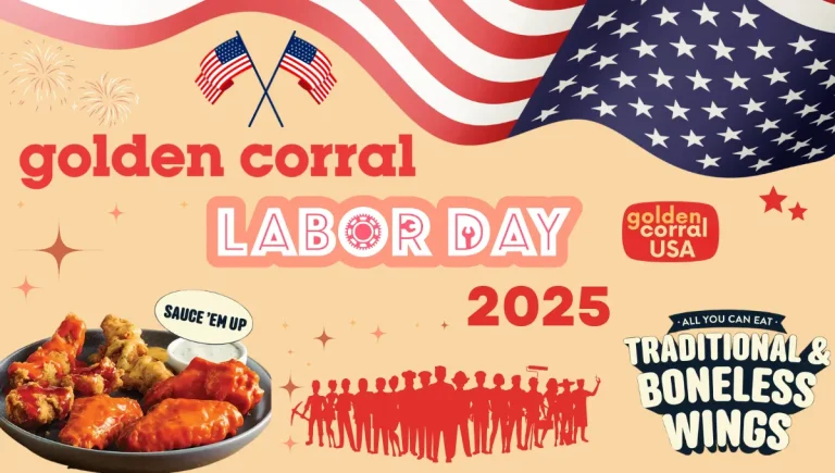 Golden Corral makes Labor Day dining special with hearty buffets, flexible hours, and family-friendly pricing.